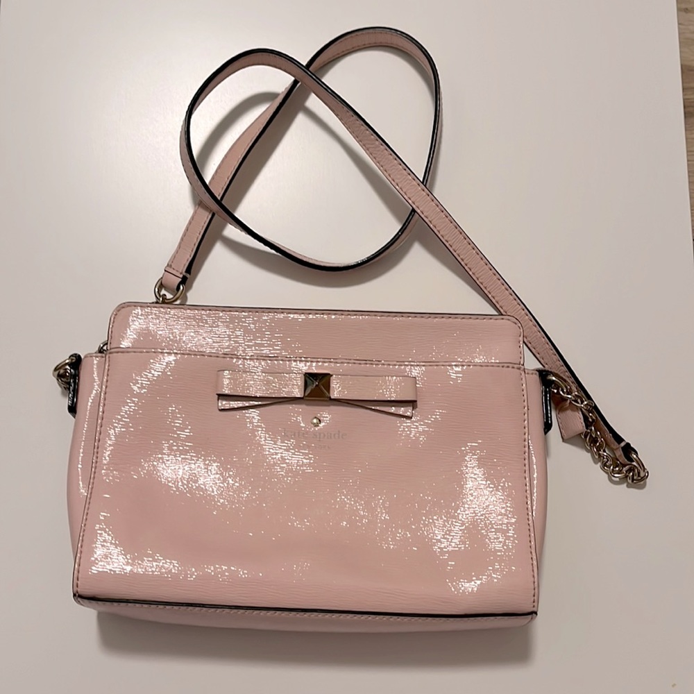 Kate Spade Pink Bow Crossbody Bag